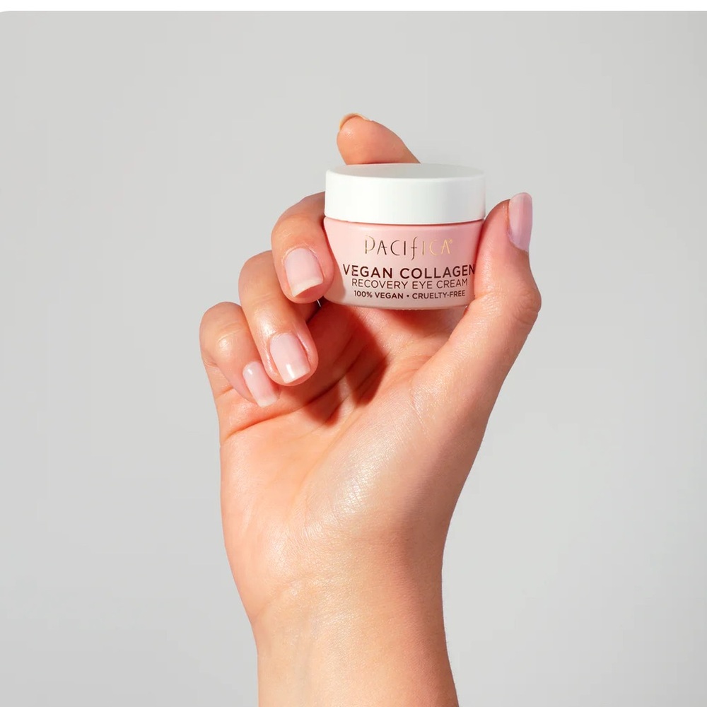 Pacifica | Vegan Collagen | Recovery Eye Cream | hyaluronic acid | Flowers